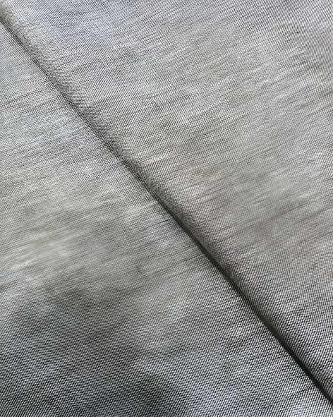 Linen Tree Men’s Pure Linen 40 LEA Solids Unstitched Suiting Fabric (Muted Khaki)